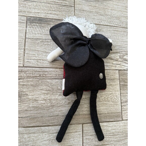 AUTHENTIC RARE WOOF & POOF ANGEL DRESSED IN Houndstooth - Picture 7 of 7